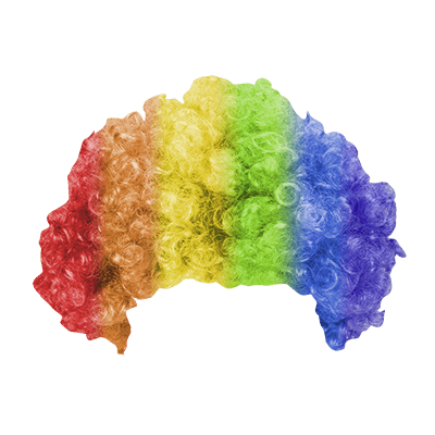Rainbow Wig